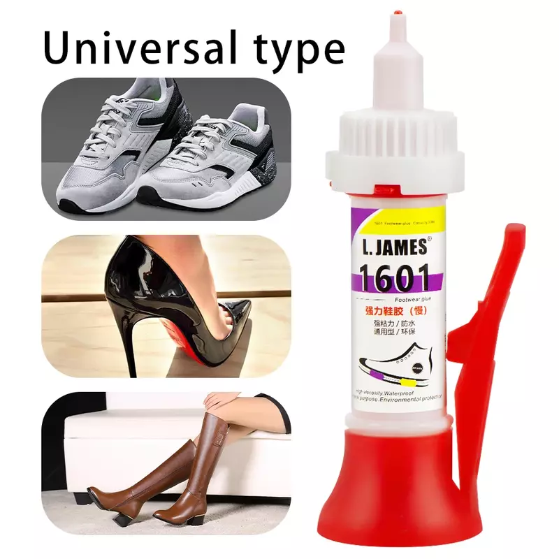 Super colle liquide imperméable pour chaussures, adhésif spécial pour la réparation des chaussures, outil universel d'entretien adhésif pour le bain