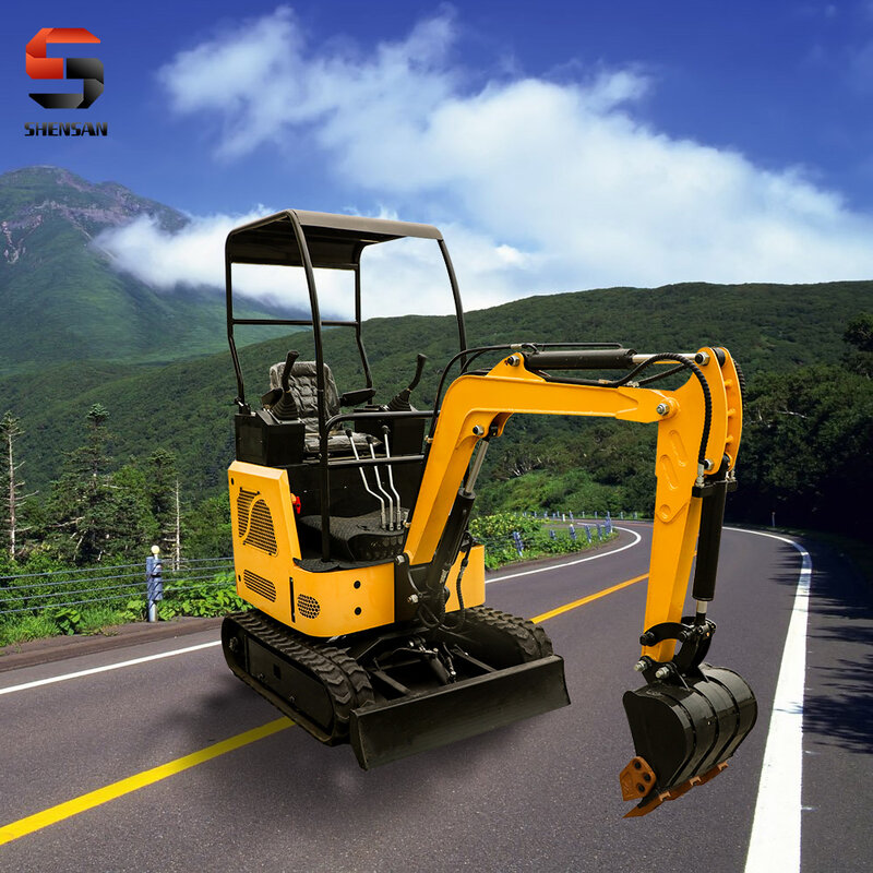 2.65 excavation height 1.8m digging depth 3.1m length 360 degree all arround turning tail small excavator customized