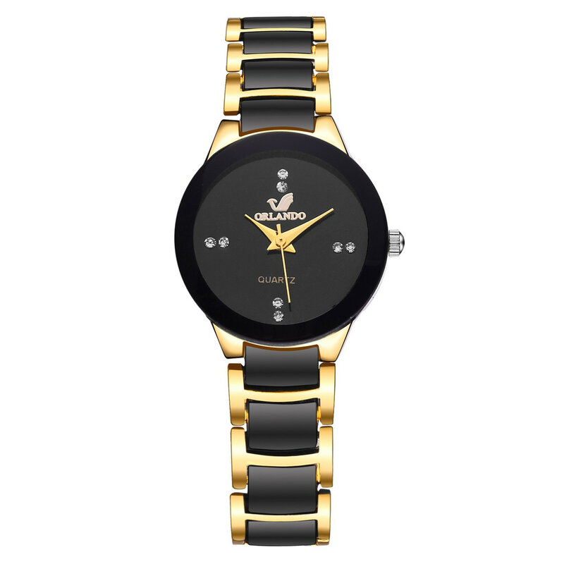 女性と男性のための高級ブランドの時計,カジュアルなステンレス鋼のブレスレット,有名なブランド