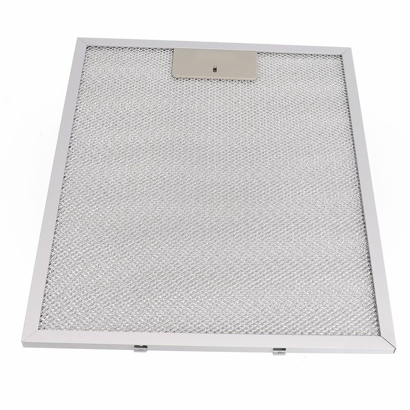 Accessories Cooker Hood Filter Kitchen Supplies Metal Mesh Silver Stainless Steel 350x285x9mm Extractor Vent Filter