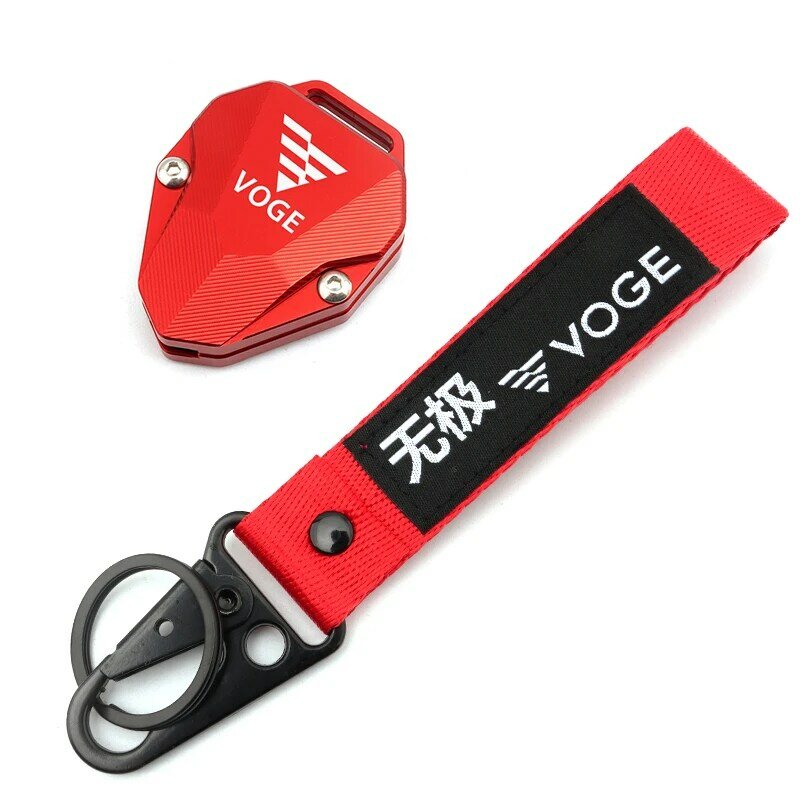 CNC Key Cover Case Shell Protection Keychain Keyring Motorcycle Accessories For Voge 525R 250Rr 300Rr 300Ac 300Ds 500Ds 650Ds