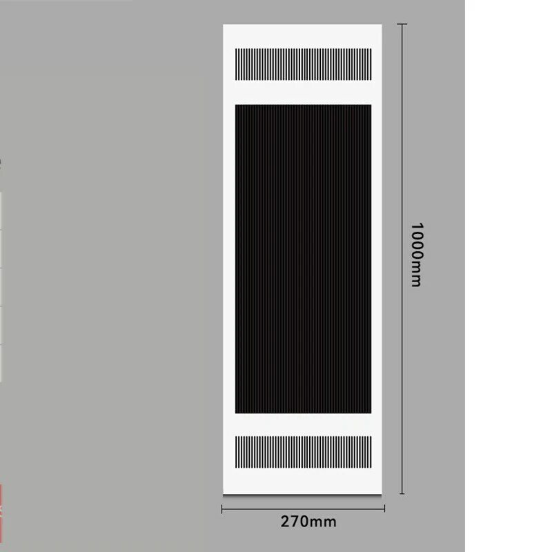 Grafena Tirai Listrik Suhu Tinggi Pelat Berseri-seri Peralatan Yoga Panas Cepat Inframerah Jauh Dinding Dipasang Pemanas Area Besar