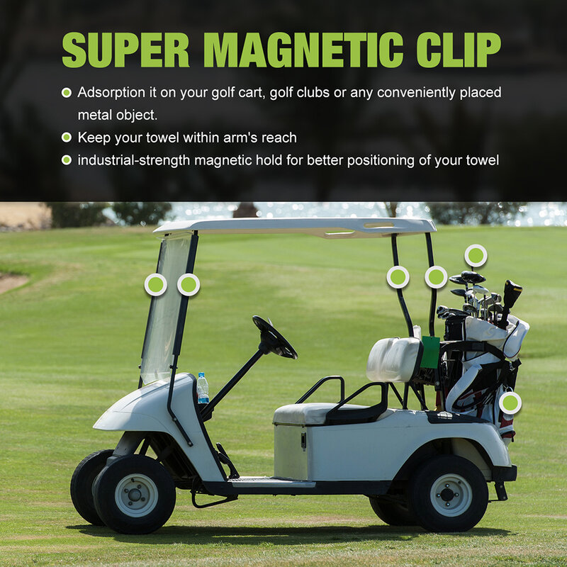 Klip Magnet Super Ringan Hadiah Klip Magnet Kekuatan Industri untuk Pecinta Golf