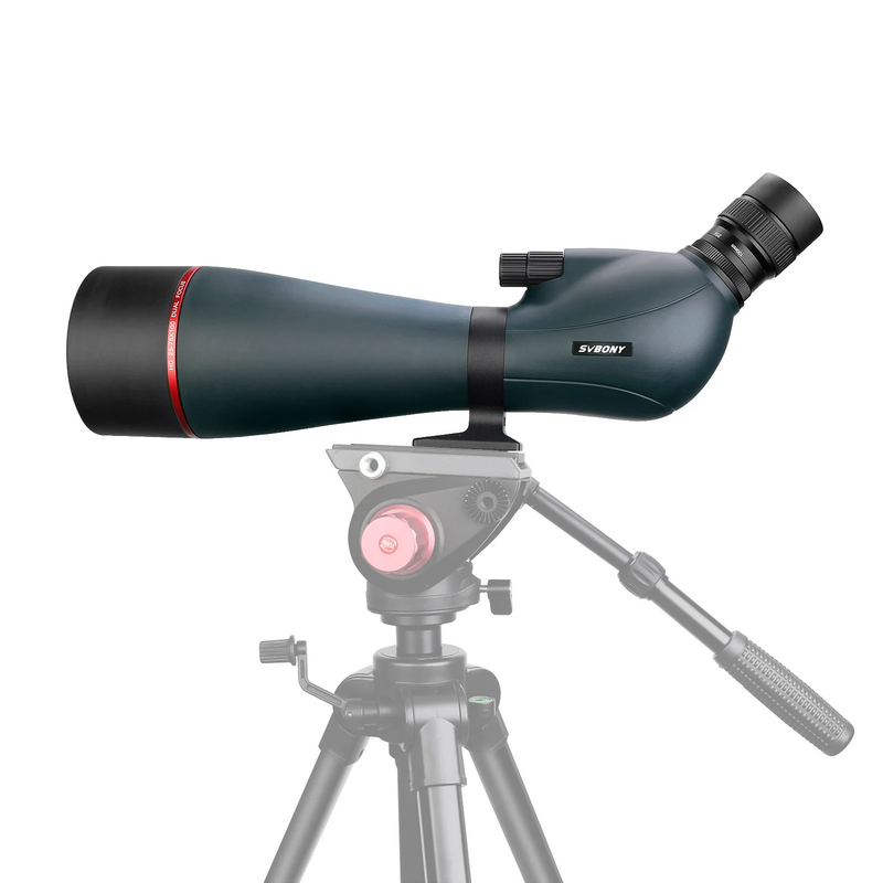 Телескоп SVBONY SV406/SV406P, труба точечная с двойным фокусом, водонепроницаемость IPX7, для наблюдения за птицами и стрельбы из лука, 20-60x80/25-75X100/16-48X65