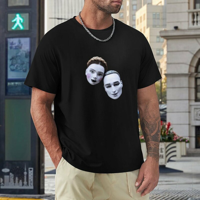 Humor Mode T-Shirt ic3peak T-Shirt Kurzarm T-Shirt lustige T-Shirt lustige T-Shirts Slim Fit T-Shirts für Männer schwarz T-Shirt