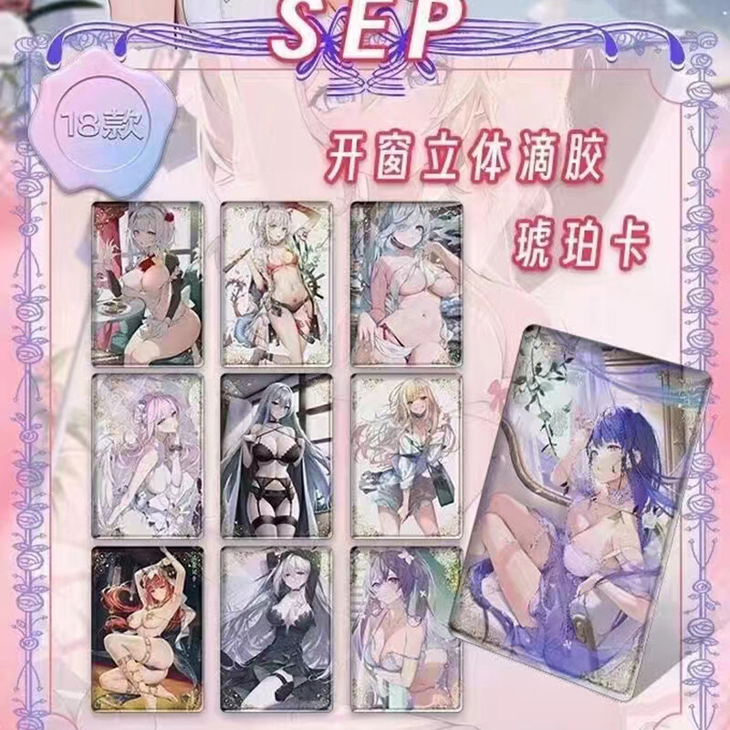 Goddess Story Collection Card, Virtual Plan, Goddess Carnival Booster Box, Girl Swimsuit, Bikini, Tcg Game Card, Children Toy Gift