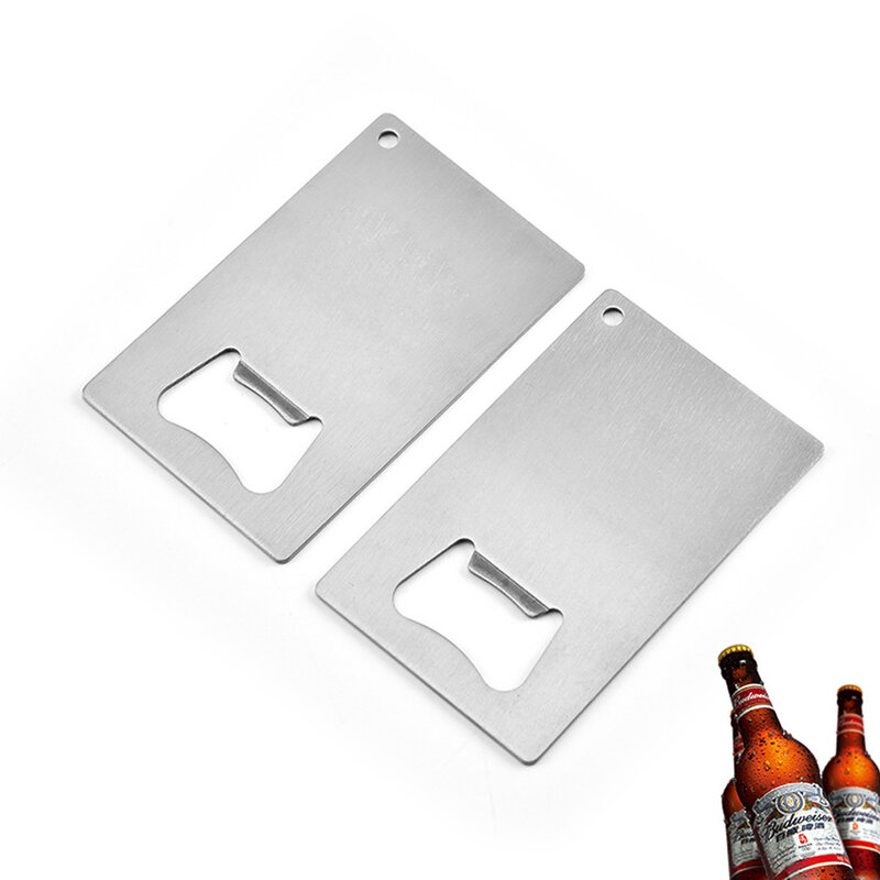 50 pz produttore all'ingrosso apribottiglie in acciaio inox apribottiglie soda apribottiglie birra supporto logo personalizzato