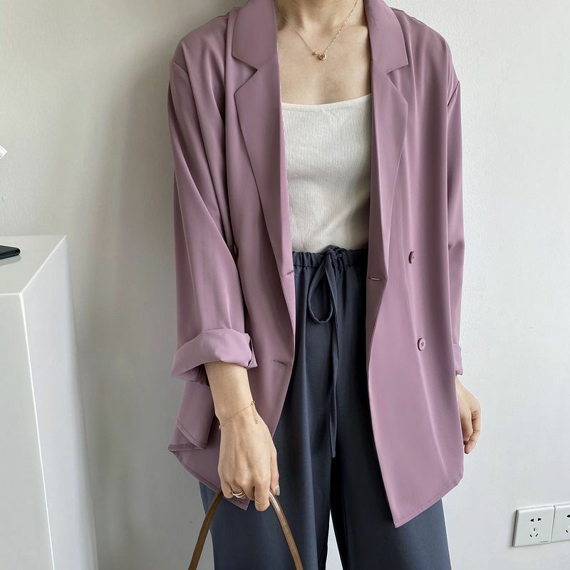 Jaqueta de emagrecimento encaixe magro GuangGanKuNew feminino, terno curto