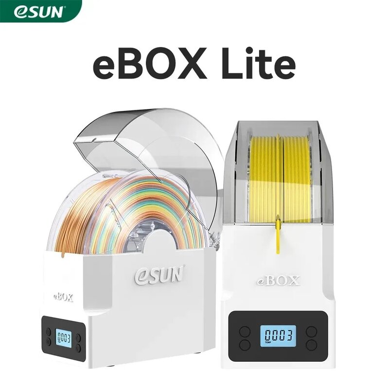 Коробка для сушки наполнителя eSUN BOX Lite 3D, коробка для сушки наполнителя, коробка для хранения наполнителя, держатель для сушки нити, бесплатные инструменты для 3D-печати