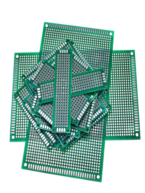 Placa de circuito universal do PWB, placa do furo, placa experimental, soldadura, 9x15cm, 2x8cm, 10x15cm