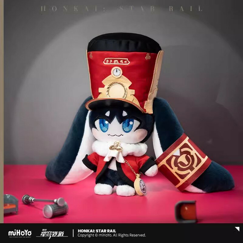 MiHoyo-Honkai Star Rail Pom-Pom Dolls, Anime Fashion Circundante, Feltro Bonecas De Pelúcia, Natal e Presentes De Aniversário, Pré Venda