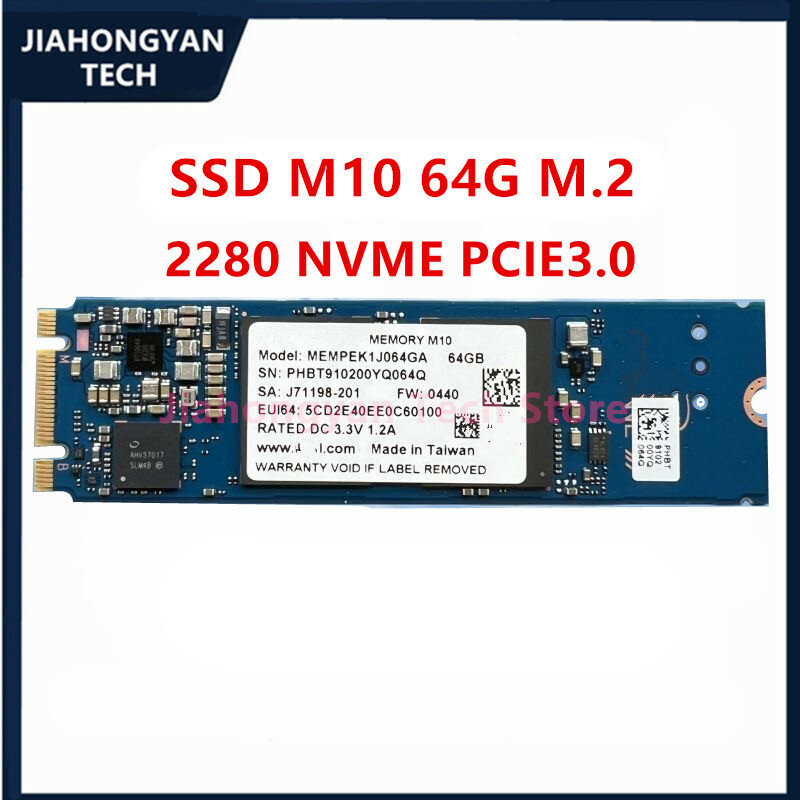 Mémoire SSD pour Intel Optane 2e génération, M10, 64 Go, 32 Go, 16 Go, 2280, 2242, M.2, cache intime, nvme, tout neuf, original