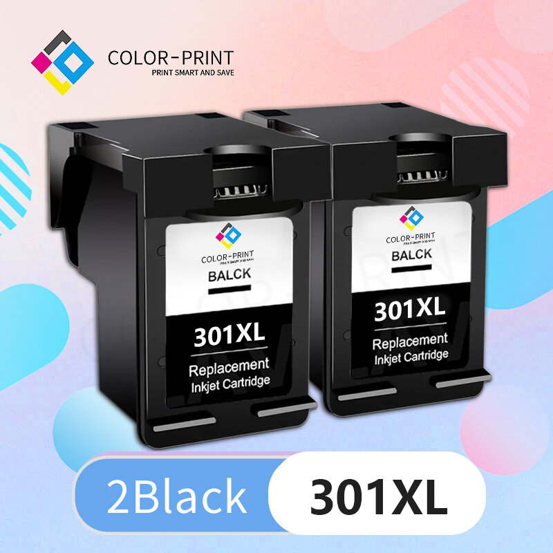 Kleur-Print Gereviseerde 301XL Voor Hp 301 HP301 Xl Nagevulde Inktpatronen Voor Hp Officejet 4632 4634 4635 4636 4639 Printer