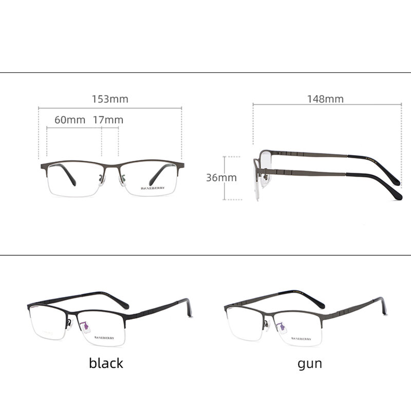 Reven Jate 71111 okulary optyczne duży rozmiar czysty tytan rama okulary korekcyjne Rx mężczyźni okulary okulary dla Big Face