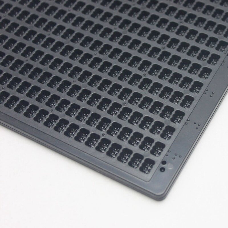Tablero de escritura portátil de plástico Braille, tablero de escritura con lápiz óptico, práctica Escuela, 27 líneas y 30 rejillas