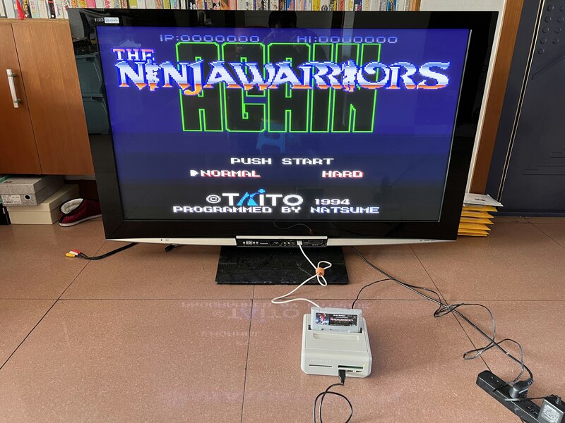 Carte da gioco: Ninja Warriors di nuovo (versione giapponese NTSC!!)