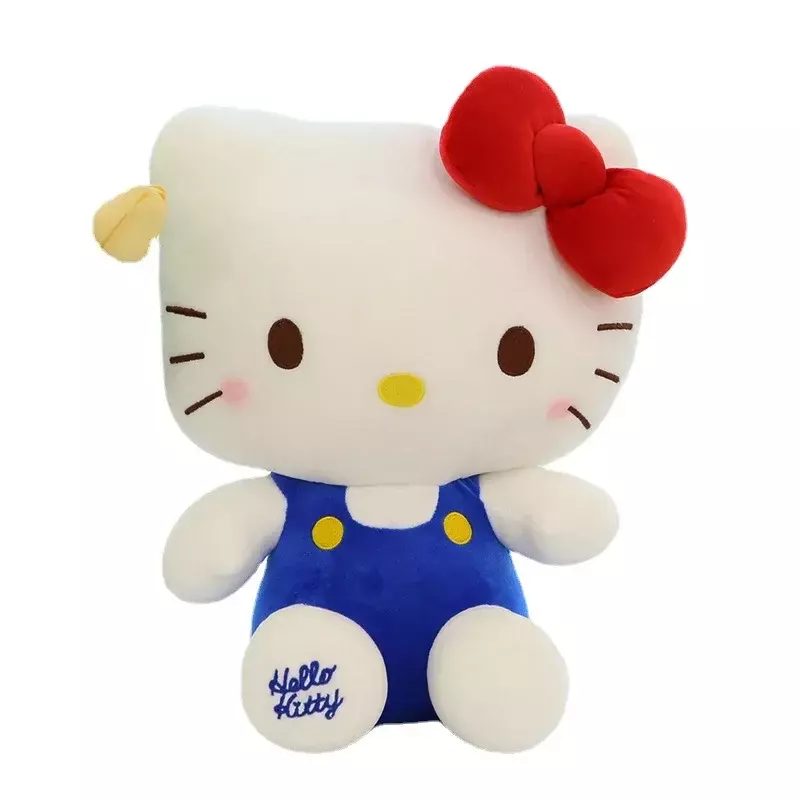 Sanrio Hello Kitty Kuromi Melody Cinnamoroll Stuffed Toys Cute Plush Toys Kawaii Baby Birthday Gifts Children Dolls For Girl Kid