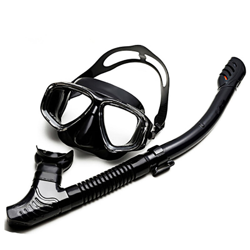 Cressi pano4 máscara de mergulho de visão ampla, saia de silicone com três lentes panorâmicas, máscara de mergulho para adultos