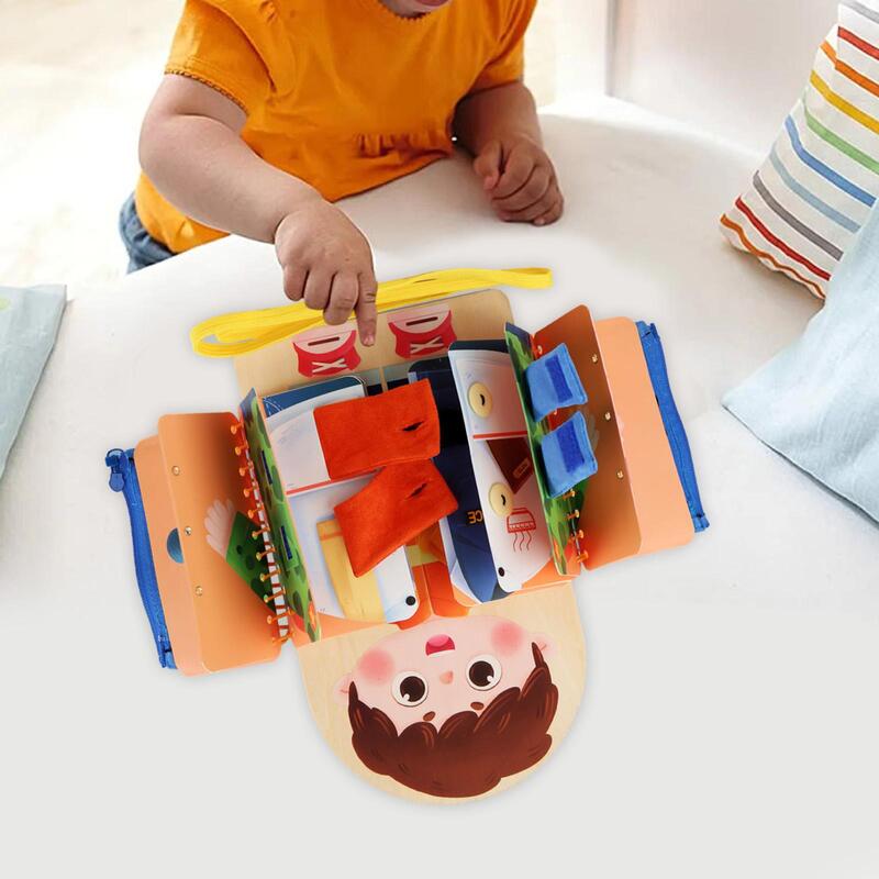 Busy Board Montessori Toy for Kids, Brinquedos Educativos, Habilidades de Vida, Meninos, Meninas, Bebê, Crianças, Crianças, Favor da festa