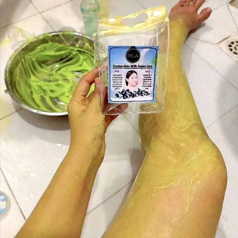 Thailand Body Whitening Lotion Super Spa Scrub Cleaning Exfoliating Bright White, Lightening Moisture And Nourishing Skin