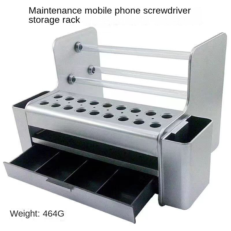 Sorting Parts Storage Box Screwdriver Mobile Phone Maintenance Desktop Rack Accessory Box Electronic Maintenance Tool Cabinet