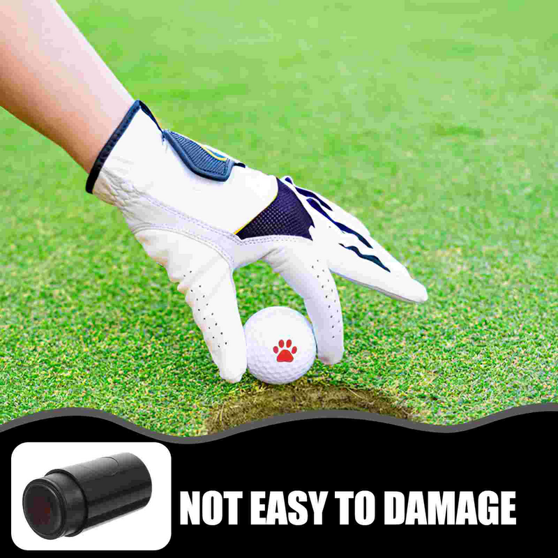 Golf Ball Stamper Stamp Marker Impression Seal Quick-Dry Plastic Multi-Use Handbook Golf Accessories Symbol For Golfer Gift