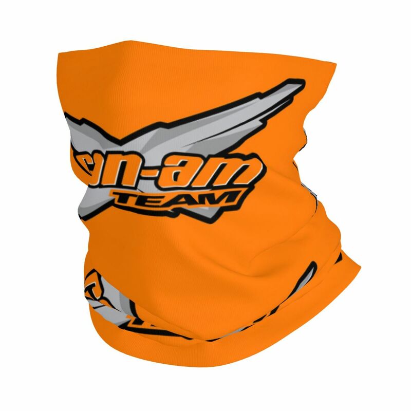 BRP ATV Can-Am Logo Bandana Neck Cover stampato passamontagna maschera sciarpa Warm Headwear pesca per uomo donna adulto per tutte le stagioni
