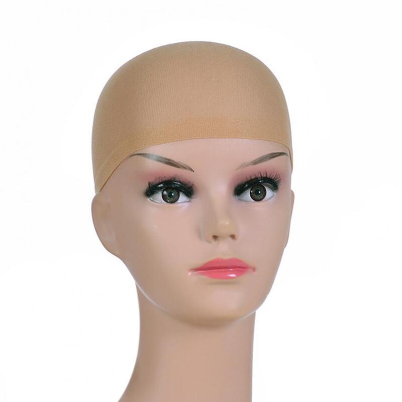 2 Pcs 11*19cm Elastic Lace Bandage Hairnet Breathable Mesh Wig Hat Soft Nylon Stretch Cap Hair Net Lace Front Wig Tool Supplies