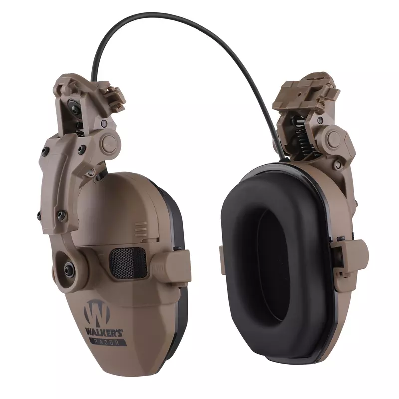 Cuffie da tiro dell'esercito cuffie tattiche per casco protezione dell'udito elettronica riduzione attiva del rumore cuffie da caccia