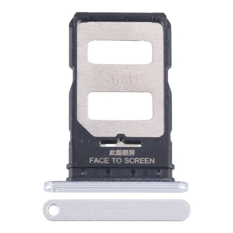 Bandeja de tarjeta SIM + bandeja de tarjeta SIM para Xiaomi Redmi Note 13 Pro + soporte de ranura, cajón de teléfono, pieza de repuesto