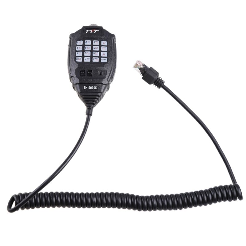 Dropship mikrofon untuk TH-9000, TH-9000D, speaker mikrofon kit mobil Radio seluler untuk radio seluler TH9000D menggunakan mikrofon genggam