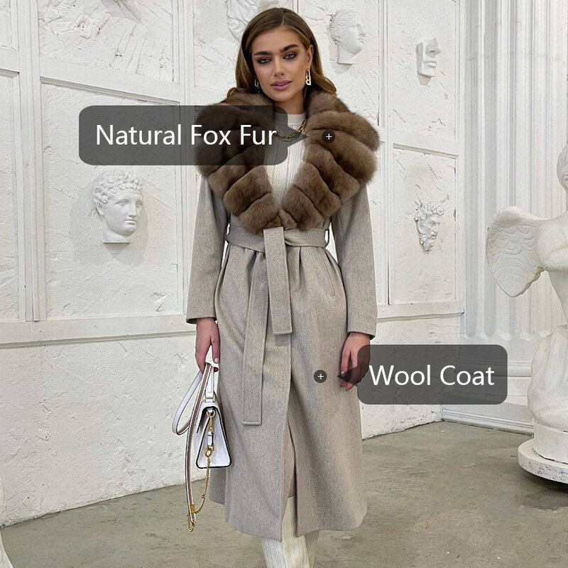 女性のための毛皮のコート、冬のジャケット