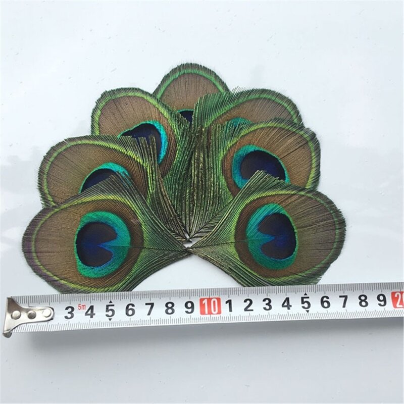 Peafowl Feather Hair Clip Making Accs Clothing Garments Sewing Ornaments