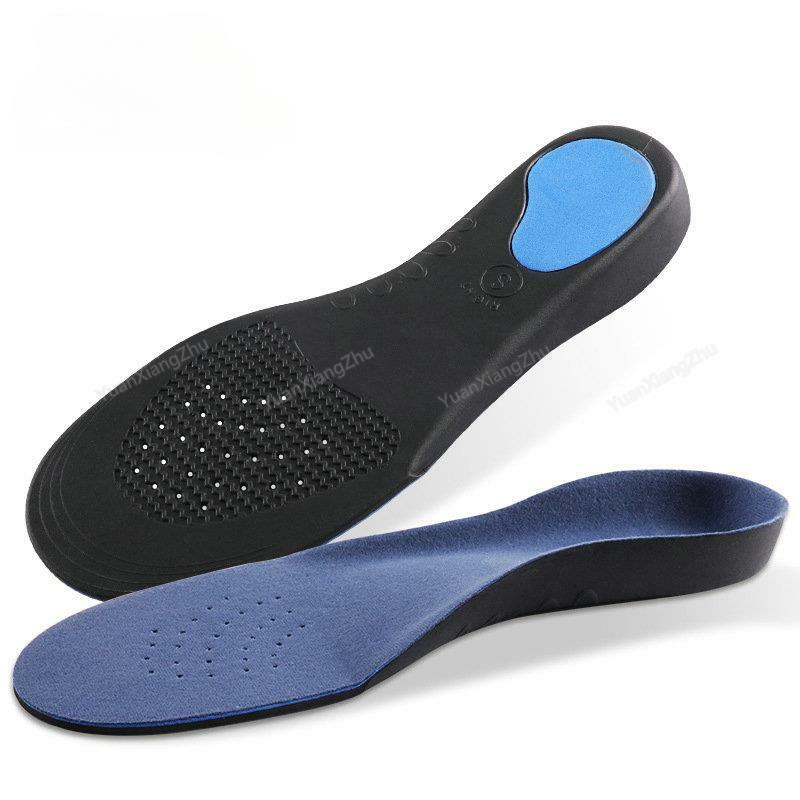 Palmilha de apoio Arch para pés homens e mulheres, Palmilhas ortopédicas para sapatos, Inserções confortáveis de absorção de choque, Sola esportiva