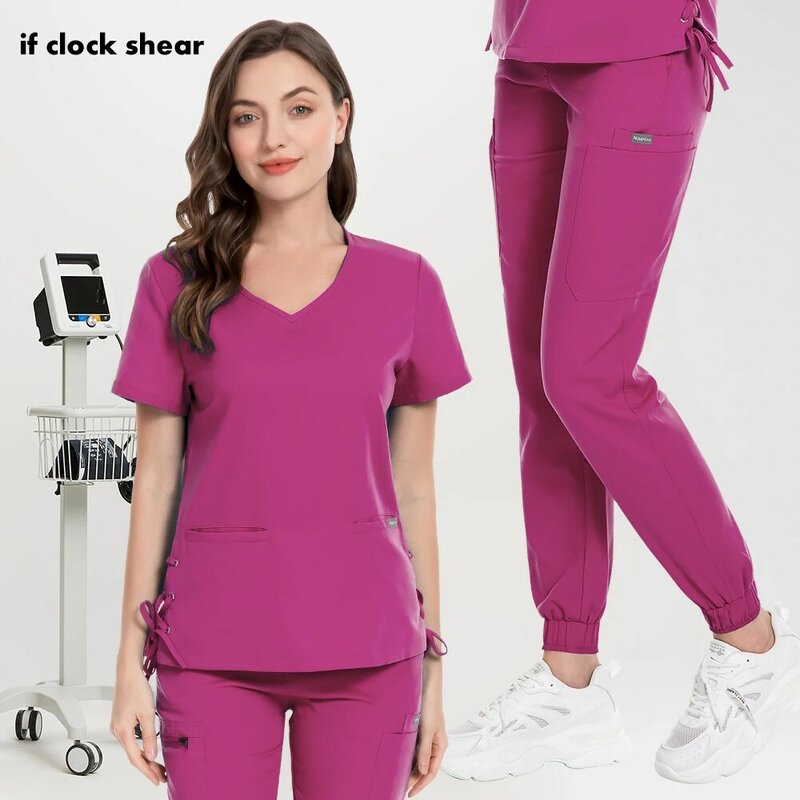Uniforme medica Unisex scrub da infermiera di alta qualità abiti Slim Fit Comfort sala operatoria abbigliamento da lavoro abbigliamento da lavoro clinico per le donne