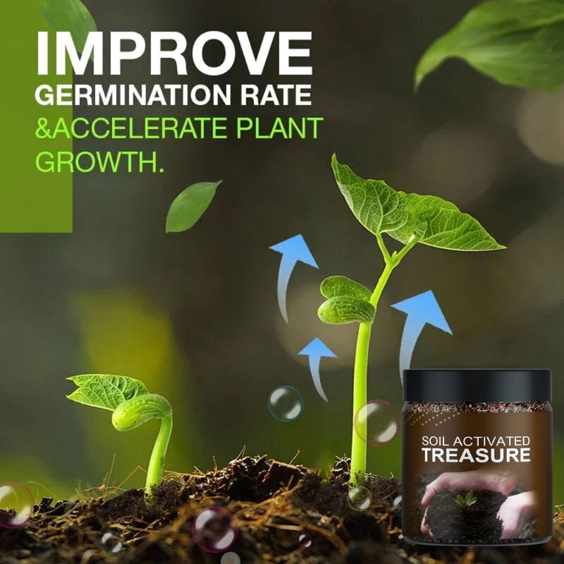 Минеральный источник предотвращает активаторы почвы, удобрения, активированную почву для сада