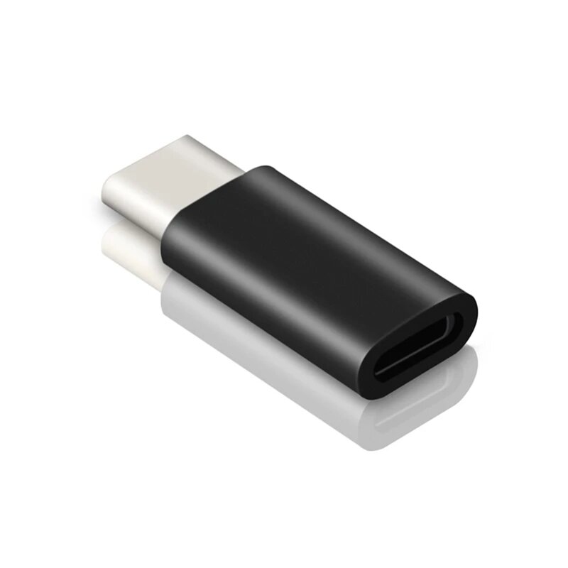USB C Männlichen zu Kompatibel für Blitz Weibliche Adapter Lade Daten Sync Typ C Stecker für iphone Dropship