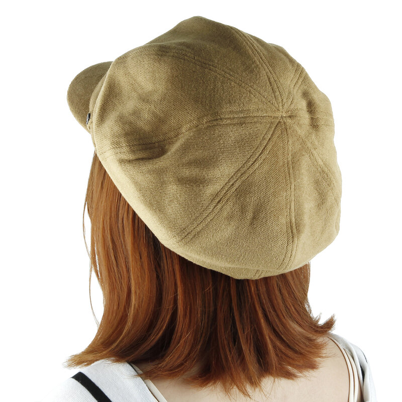 ユニセックスのカウボーイスタイルの帽子,ヴィンテージスタイル,ヘリンボーンヘッドカバー,秋冬