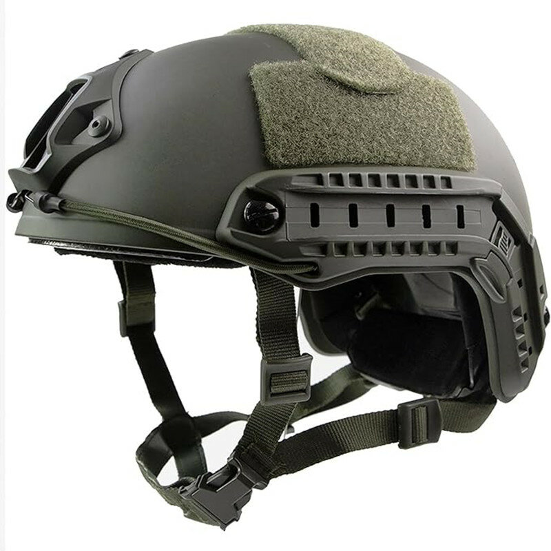 Helm taktis cepat MH PJ Casco Airsoft Paintball, helm tempur olahraga luar ruangan, perlengkapan pelindung kepala lompat