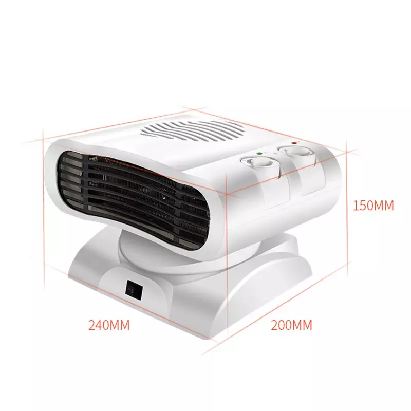 Air Conditioner Home Heater Shaking Head Small Air Conditioner Cooling Fan Office Miniature heater