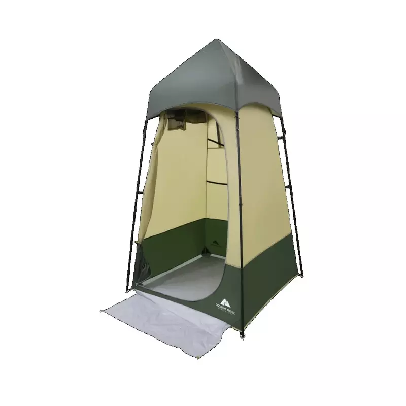 Палатка Ozark Trail, зеленая туристическая палатка с подсветкой, душевая палатка, одна комната, бесплатная доставка, оборудование для пляжа, природы, походов