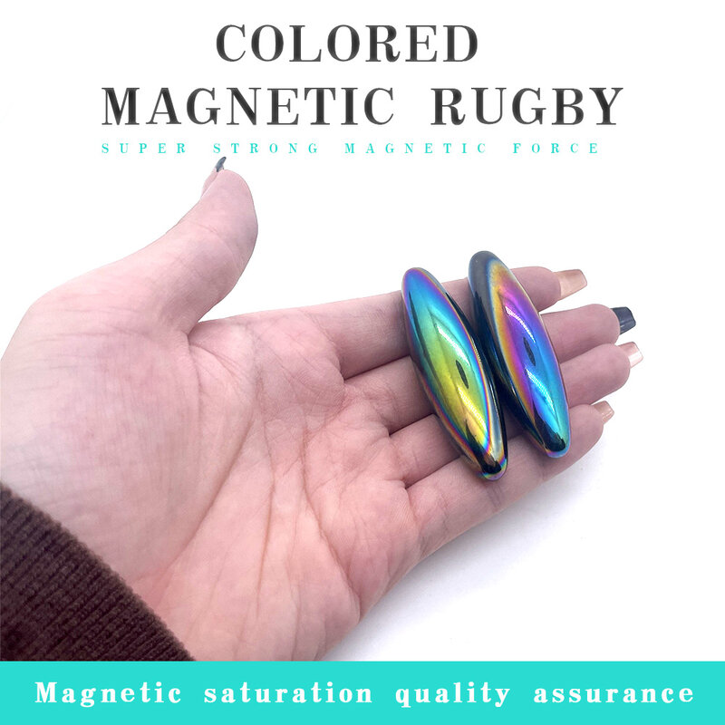 D43x15 mm Strong Magnetic Ferrite Magnet Exploring Magnetic Science Toys Polishing Colored Olive Magnets D60x18
