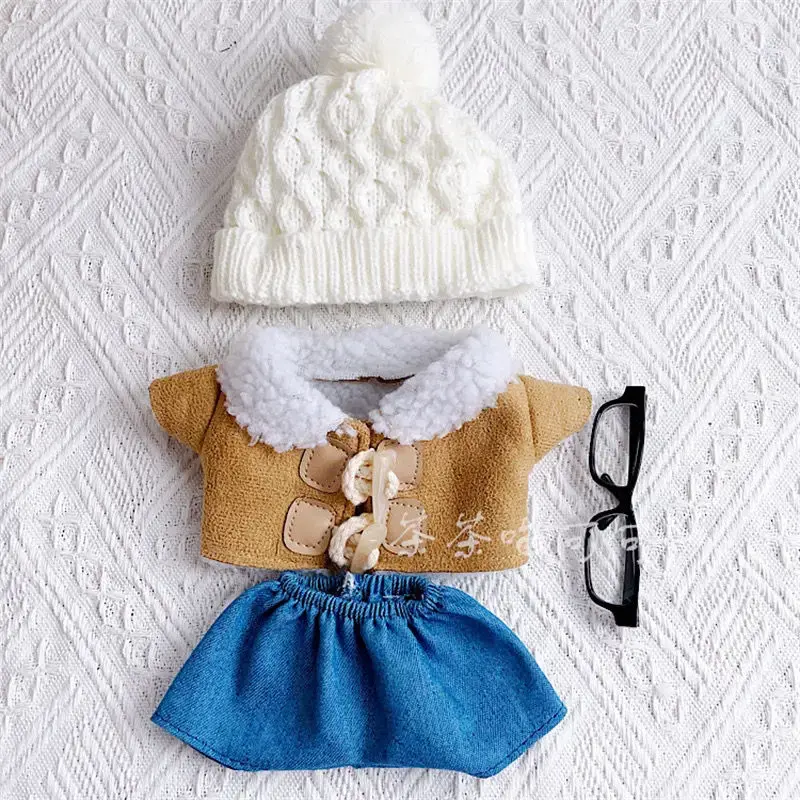 Star EXO-ropa de bebé para muñeca, suéter, camisa, pantalones casuales, abrigo, sombrero, accesorios, juguetes, regalo, 20CM