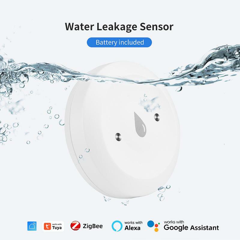 Tuya Water Leak Detector Scene Linkage Flood Sensor Water Linkage Alarm Long Battery Life Leakage Sensor Smart Home