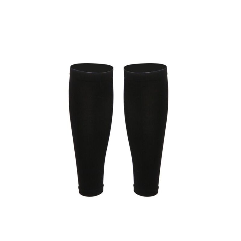 Meias elásticas respiráveis para varizes, estilo de bezerro fino, meias de perna, manga de compressão de nylon 1 par