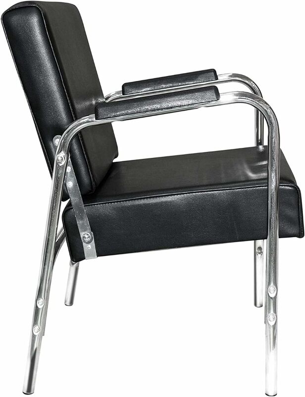 Профессиональное кресло для шампуня с автоматическим откидыванием [5028] от PureSana, материал искусственной кожи, подушки из пены высокой плотности и долговечность