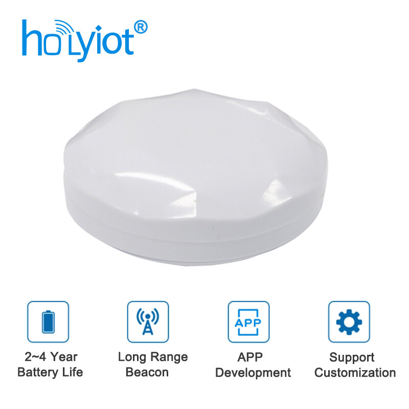 Holyiot NRF51822 iBeacon BLE 4.2 Bluetooth Module Indoor Positioning Beacon Long Range Programable iBeacon Eddystone Iot Devices