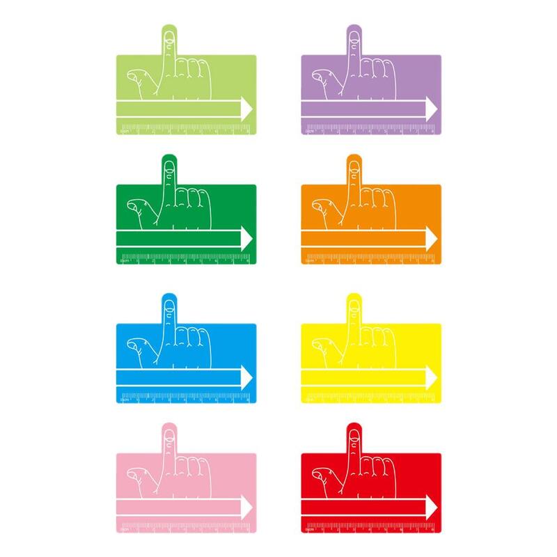 8 шт. закладки-закладки для детей, инструмент для чтения детей из АБС-пластика
