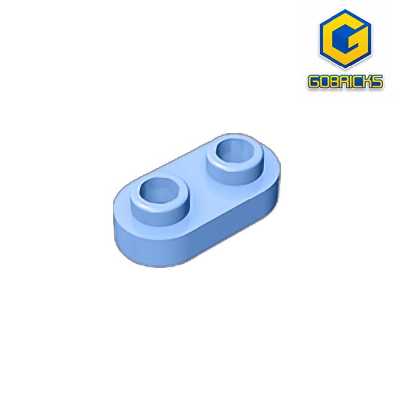 MOC DIY GDS-1403 Platte, runde 1x2 mit Zwei Offene Studs kompatibel mit lego 35480 kinder spielzeug Montiert Bausteine