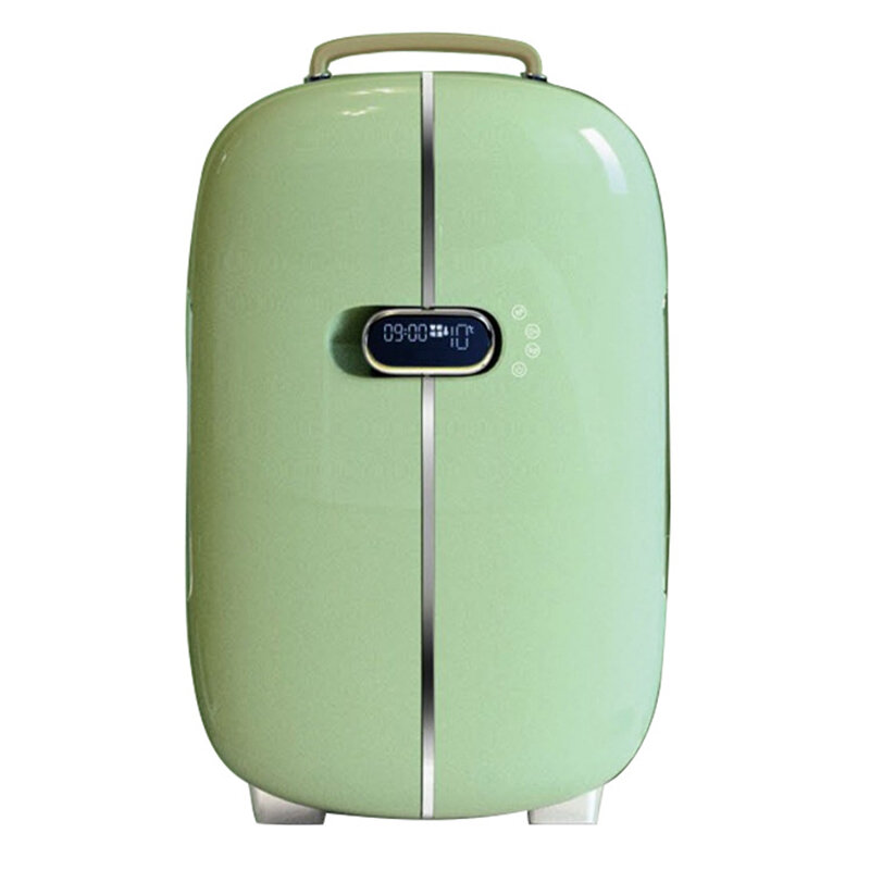 Mini réfrigérateur cosmétique à double porte, petit réfrigérateur de beauté, rétro, portable, température constante, affichage numérique LED, professionnel, nouveau